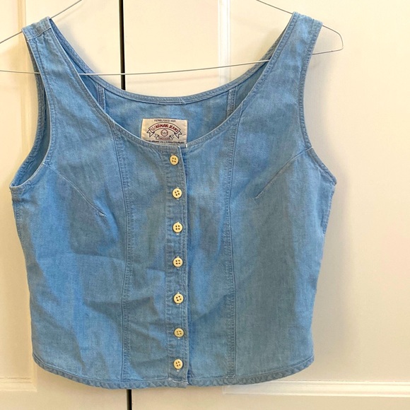 Armani Jeans denim top - Picture 1 of 4